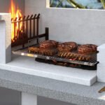 Palazzetti Grillkamin Antille 2 mit Pizzaofen inkl. Montagematerial – Bild 2