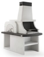 Palazzetti Grillkamin Bastia mit Pizzaofen inkl. Montagematerial – Bild 7