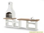 Palazzetti Outdoor Küche: Modul Grillkamin Brioni inkl. Montagematerial – Bild 4