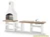Palazzetti Outdoor Küche: Modul Grillkamin Brioni inkl. Montagematerial
