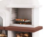 Palazzetti Grillkamin Grado 2 mit Pizzaofen inkl. Montagematerial – Bild 3