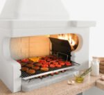 Palazzetti Grillkamin Tropea 4 inkl. Montagematerial (ohne Türen, optional erhältlich) – Bild 3