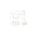 Palazzetti Grillkamin Up inkl. Montagematerial – Bild 3
