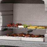 Palazzetti Outdoor Küche Grillkamin Marbella inkl. Montagematerial (mit Farbe) – Bild 3
