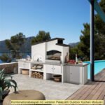 Palazzetti Grillkamin New Zealand 2 mit Pizzaofen inkl. Montagematerial – Bild 3