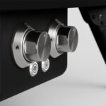 Witt Pizzaofen Etna Rotante 16" Control matt schwarz inkl. Pizza Tisch, Black Edition Pizzaschieber & Pizzaschneider – Bild 4