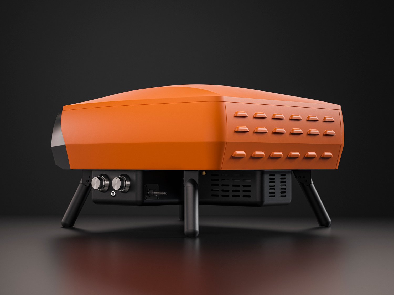 Witt Pizzaofen Etna Rotante 16" orange – Bild 7