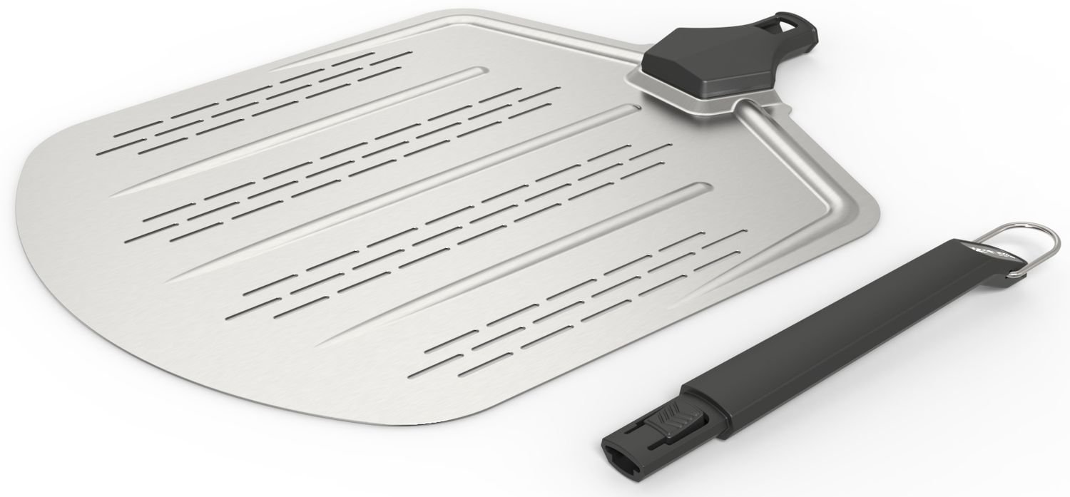 Witt Pizzaofen Etna Rotante 16" black inkl. Pizzaschieber Pizzaschneider & Infrarot Thermometer – Bild 11