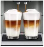 Siemens TE655503DE EQ.6 plus s500 KaffeevollautomatsensoFlow System, 3 Temperatureinstellungen, 1500 Watt, schwarz-grau, mit Milchsystem – Bild 2