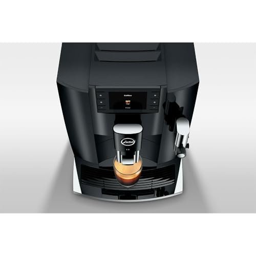 JURA Kaffeevollautomat 15584 E8 Piano Black (EC), einstellbare Tassenfüllmenge, Klartext-Display – Bild 2
