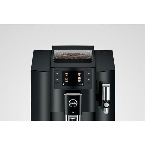 JURA Kaffeevollautomat 15584 E8 Piano Black (EC), einstellbare Tassenfüllmenge, Klartext-Display – Bild 5