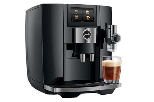 JURA Kaffeevollautomat 15562 J10 Piano Black Kaffeemaschine mit Cold Extraction Process