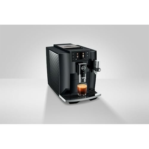 JURA Kaffeevollautomat 15584 E8 Piano Black (EC), einstellbare Tassenfüllmenge, Klartext-Display – Bild 6