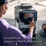 Siemens EQ.900 TQ903D03 Kaffeevollautomat silber, schwarzer Kaffeeauslauf – Bild 3
