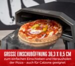Grillfürst Pizzaofen Gas 305 mit drehbarem Pizzastein – Bild 8