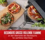 Grillfürst Pizzaofen Gas 305 mit drehbarem Pizzastein – Bild 9