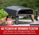 Grillfürst Pizzaofen Gas 305 mit drehbarem Pizzastein – Bild 5