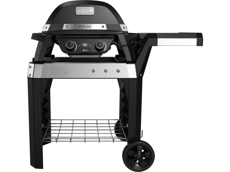 Weber Elektrogrill Pulse 2000 mit Rollwagen 49 cm x 39 cm 2.200 W Schwarz – Bild 17