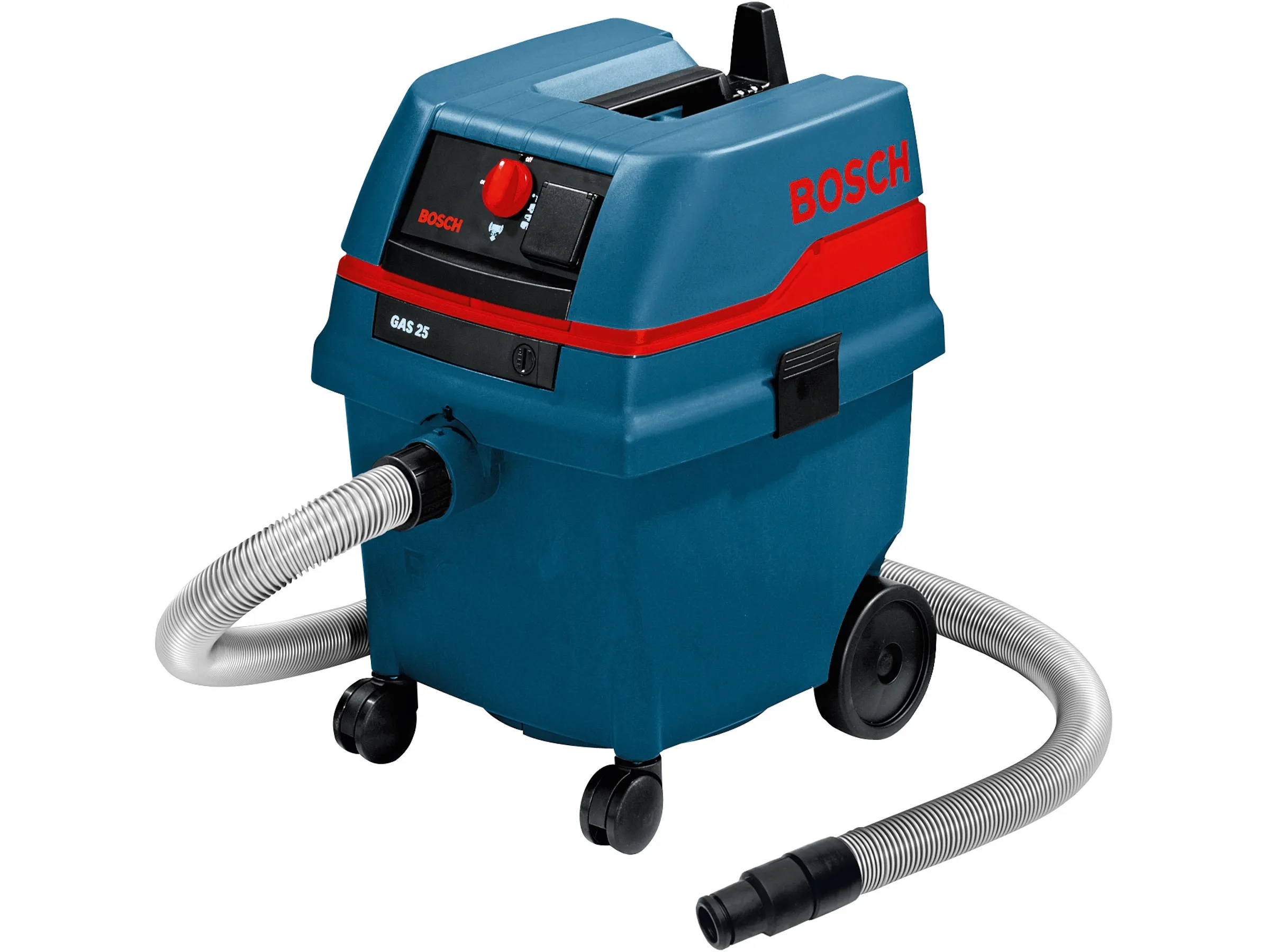 Bosch Professional Nass- und Trockensauger GAS 25 L SFC 1.200 W + 3m Schlauch