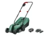 Bosch Rasenpflegeset mit Akku-Rasenmäher und Akku-Rasentrimmer