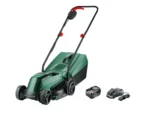 Bosch Rasenpflegeset mit Akku-Rasenmäher und Akku-Rasentrimmer
