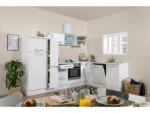 Respekta Premium Winkelküche RP290WWC 290 x 200 cm Weiß Hochglanz-Weiß – Bild 9