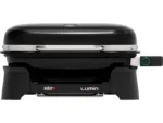 Weber Elektro-Tischgrill Lumin Schwarz 2200 W 49 x 33 cm