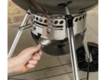 Holzkohle-Kugelgrill Weber Master-Touch GBS E-5750 Ø 57 cm Schwarz – Bild 4