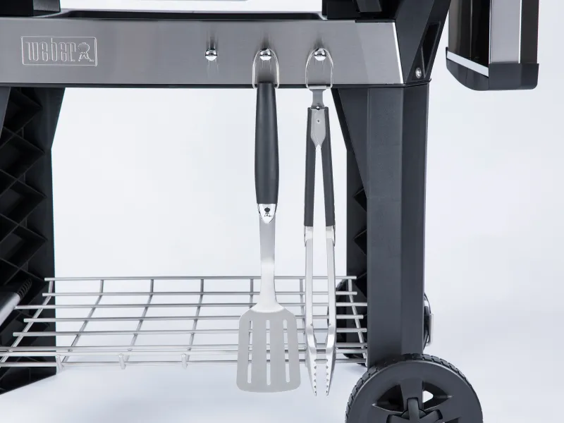 Weber Elektrogrill Pulse 2000 mit Rollwagen 49 cm x 39 cm 2.200 W Schwarz – Bild 13