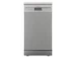Respekta Unterbau-Geschirrspüler Bena 45 cm Silber