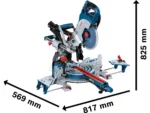 Bosch Professional Akku-Kapp- und Gehrungssäge GCM 18 V-216 DC – Bild 3