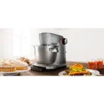BOSCH MUM9DT5S41 OptiMUM Küchenmaschine Platin/Silber Rührschüsselkapazität: 5,5 l, 1500 Watt – Bild 2