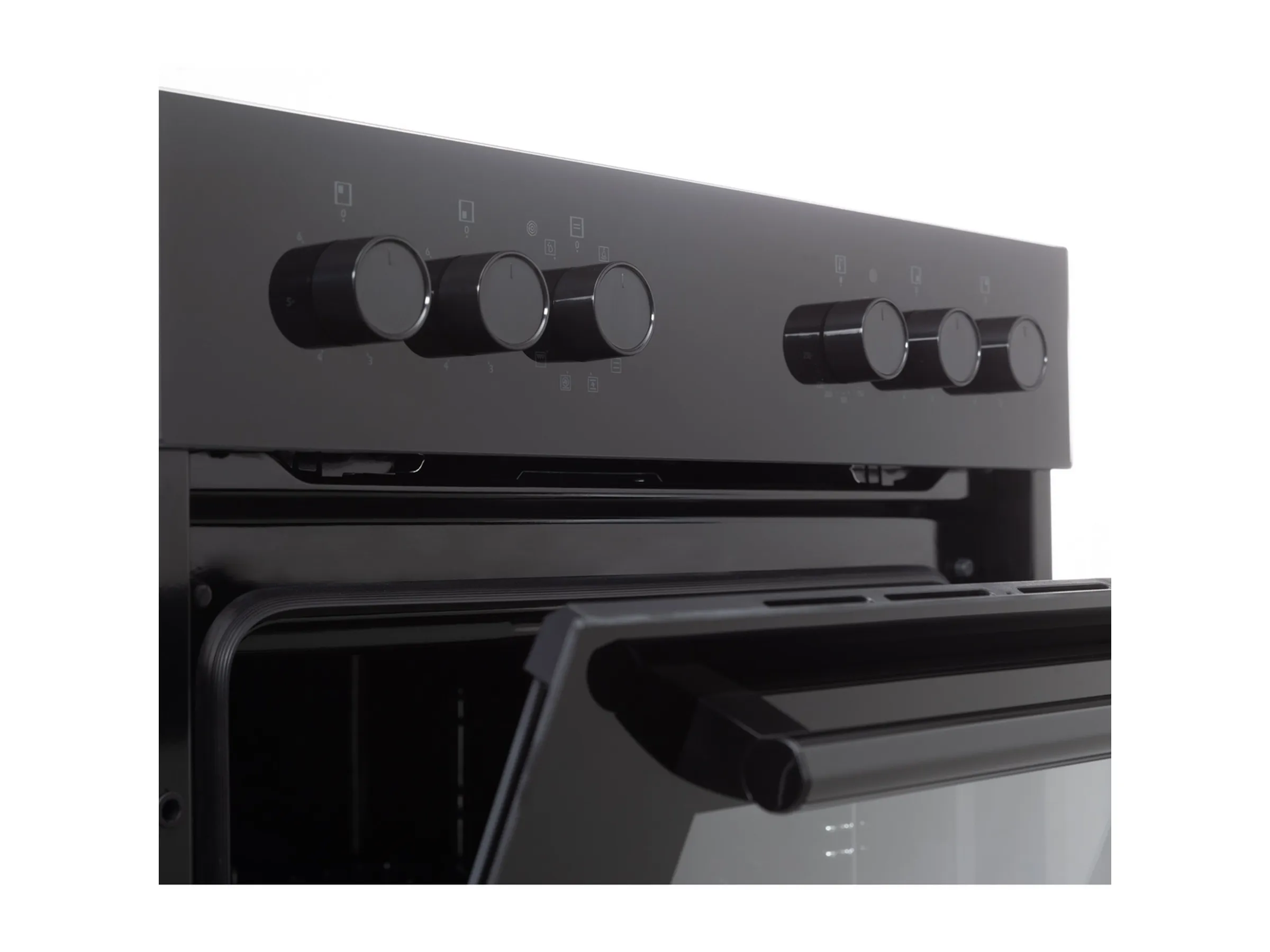 Telefunken Einbauherd-Set Backofen mit Grill und Umluft 65 Liter Vap-Clean ECH65A-B2 – Bild 2