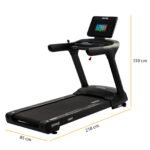 Taurus Laufband T9.9 Black Edition mit Entertainment-Konsole