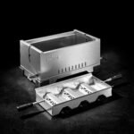Thüros PRO1 modularer Holzkohle Tischgrill mit Edelstahlrost – Bild 2