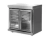 MyOutdoorKitchen Zweitüriger Modul Kühlschrank Stainless Collection