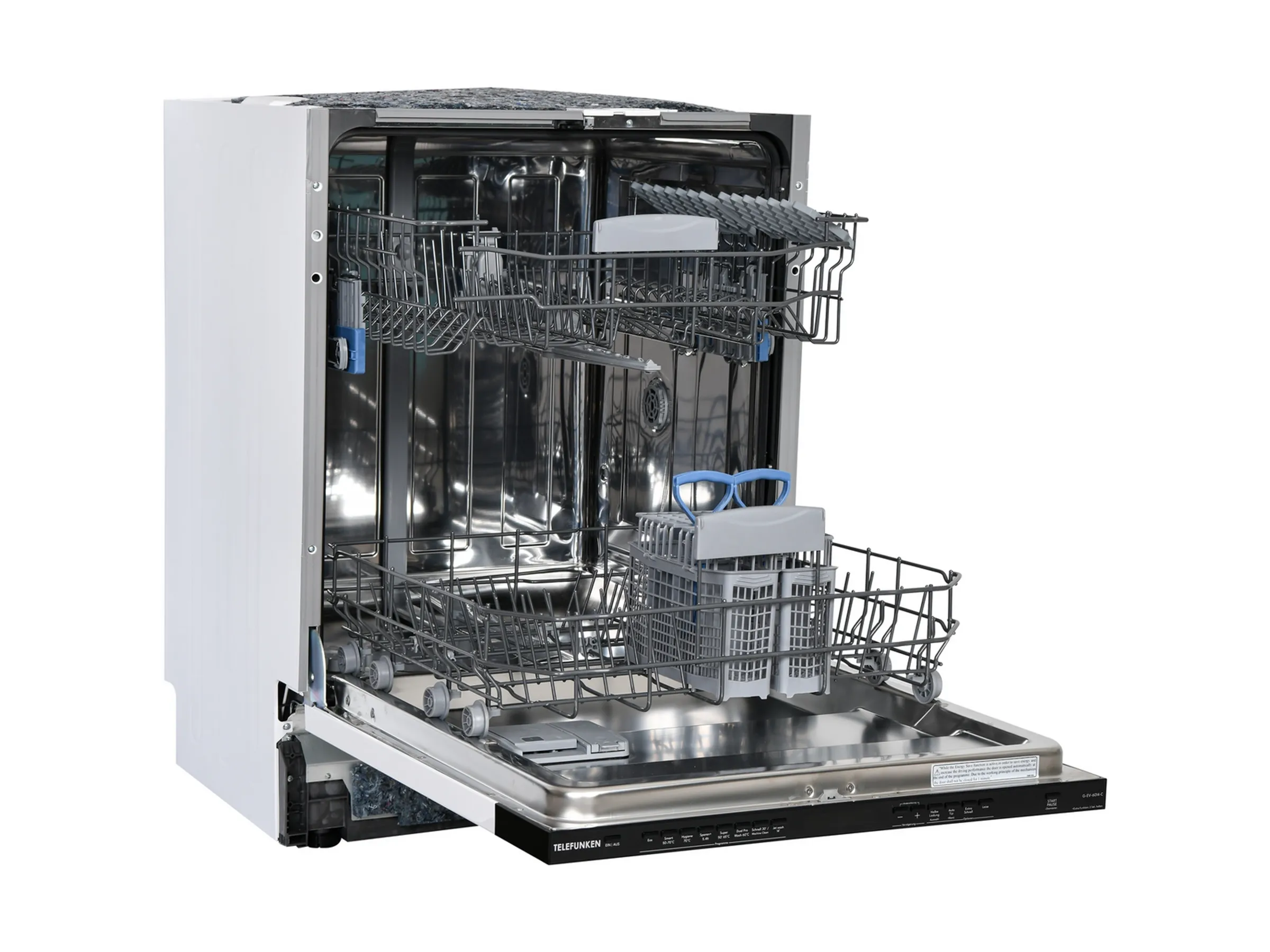 Telefunken Geschirrspüler vollintegriert Einbauspülmaschine G-EV-6014-C – Bild 8