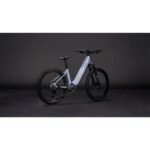 CUBE REACTION HYBRID SLX 800 Easy Entry E-Mountainbike 2026 gauzegrey / iceblue – Bild 2