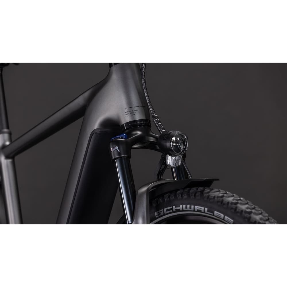 CUBE NURIDE HYBRID Performance 600 E-Bike 2026 slabgrey / black – Bild 7