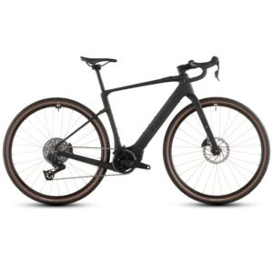CUBE NUROAD HYBRID C:62 EXC 400X Gravel E-Bike 2026 Carbon blackline