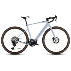 CUBE NUROAD HYBRID C:62 SLX 400X Gravel E-Bike 2026 Carbon iceblue / prism