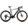 CUBE NUROAD HYBRID C:62 SLT 400X Gravel E-Bike 2026 Carbon royalgreen / crisscross