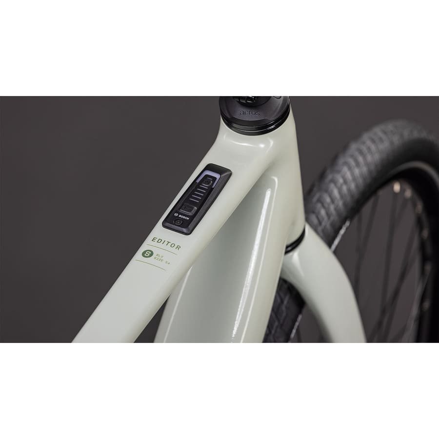 CUBE EDITOR HYBRID SLX 400X City E-Bike 2026 reedbeige / chrome – Bild 4