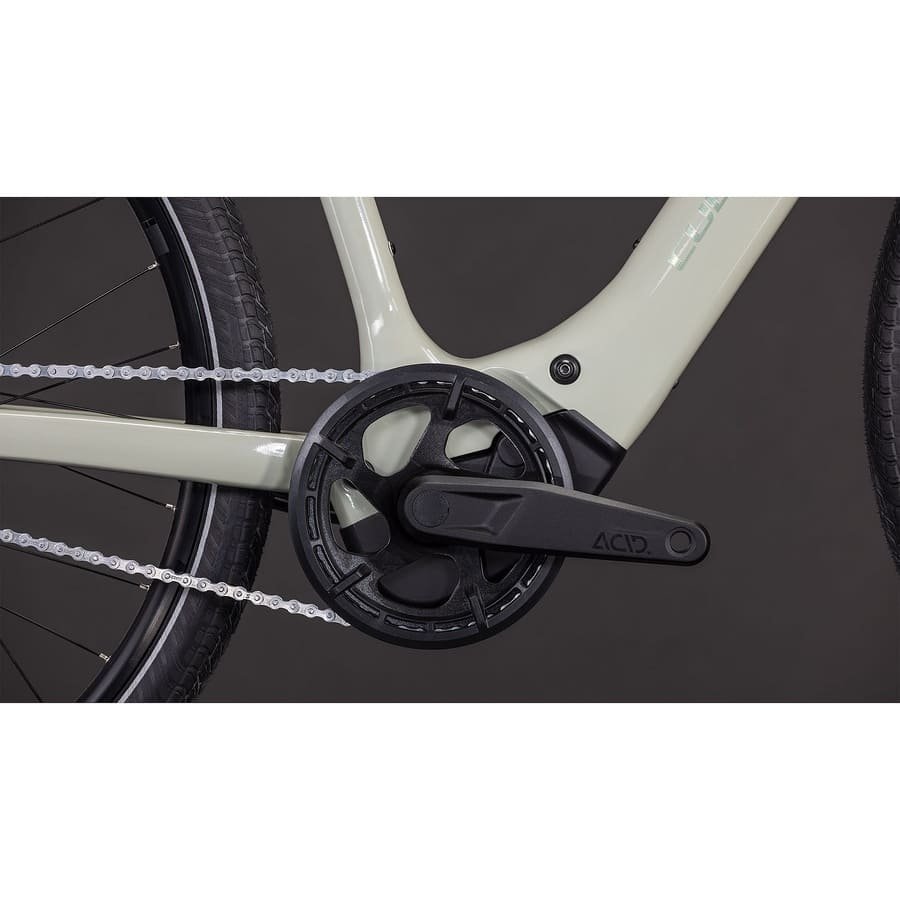 CUBE EDITOR HYBRID SLX 400X City E-Bike 2026 reedbeige / chrome – Bild 7
