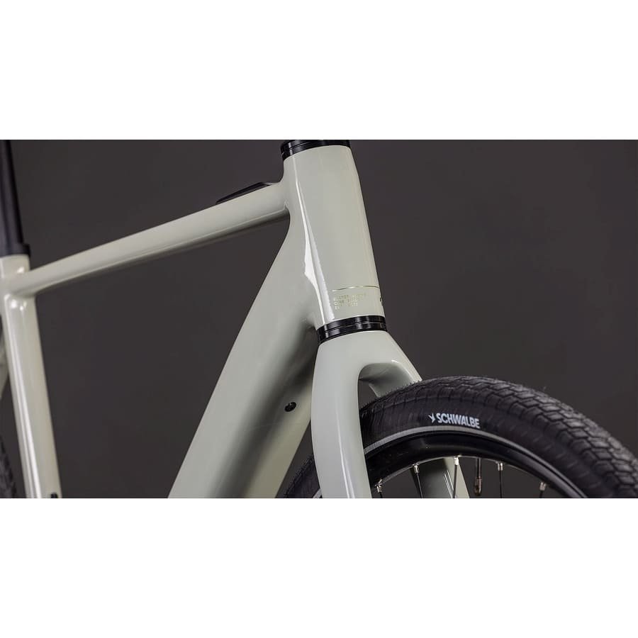 CUBE EDITOR HYBRID SLX 400X City E-Bike 2026 reedbeige / chrome – Bild 8