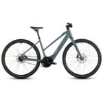 CUBE EDITOR HYBRID SLT 400X City E-Bike Trapeze 2026 - smaragdgrey