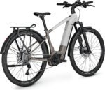 FOCUS E-Bike PLANET² 6.8 Trekking 2023 Lightgrey / Moonstonegrey glossy – Bild 3