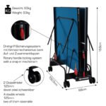 Donic-Schildkröt Indoor-Tischtennisplatte SpaceTec – Bild 3