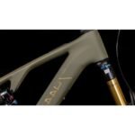 CUBE AMS HYBRID ONE44 C:68X SUPER TM 400X 29" Carbon E-Mountainbike 2025 dustyolive / gold – Bild 4
