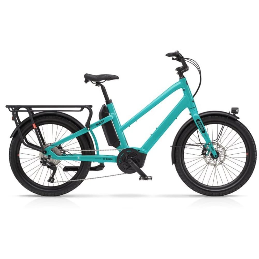 Bikes Benno BOOST E 10D Performance 24" Damen Cargo E-Bike 2025 Aqua Green